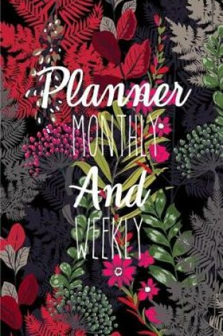 Cover of Planner monthly and weekly