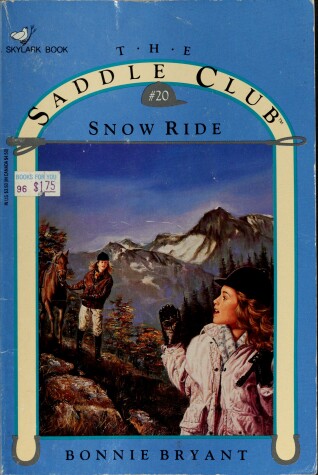 Book cover for Saddle Club 20: Snow Ride