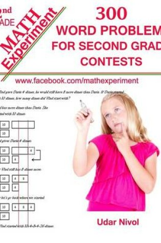 Cover of Math Experiment - 300 Word Problems for Second Grade Contests