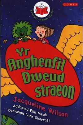 Book cover for Cyfres Trwyn Mewn Llyfr: Yr Anghenfil Dweud Straeon