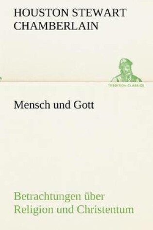 Cover of Mensch Und Gott
