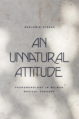 Cover of An Unnatural Attitude