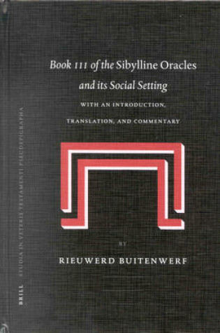 Cover of Book III of the Sibylline Oracles and its Social Setting