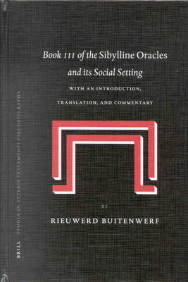 Cover of Book III of the Sibylline Oracles and its Social Setting