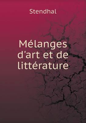 Book cover for Mélanges d'art et de littérature