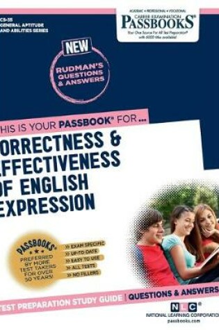 Cover of Correctness & Effectiveness of English Expression (CS-35)