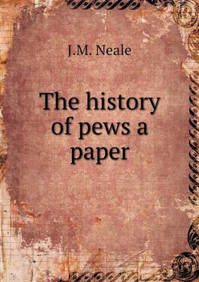 Book cover for The history of pews a paper