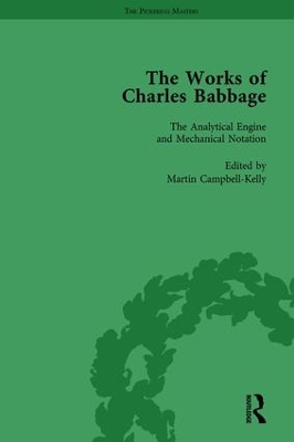 Book cover for The Works of Charles Babbage Vol 3