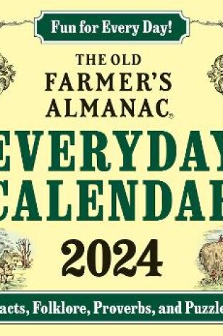 Cover of The 2024 Old Farmer's Almanac Everyday Calendar