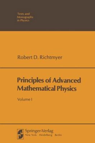 Cover of Principles of Advanced Mathematical Physics