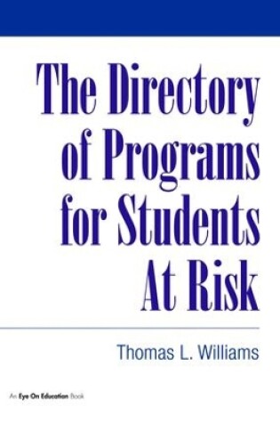 Cover of Directory of Programs for Students at Risk