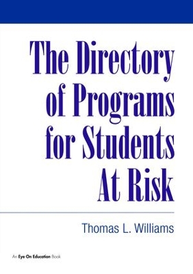 Book cover for Directory of Programs for Students at Risk