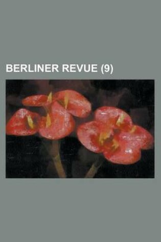 Cover of Berliner Revue (9)