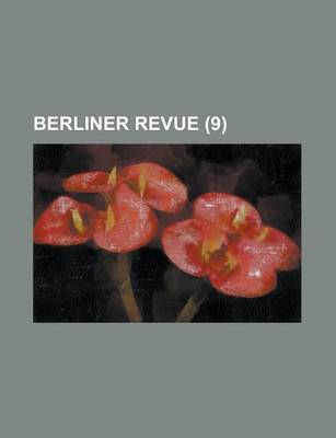 Book cover for Berliner Revue (9)