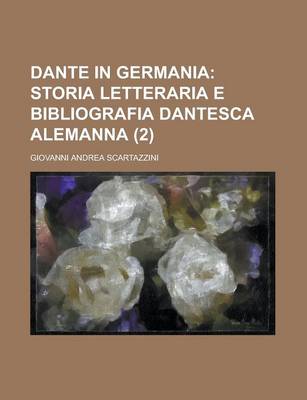 Book cover for Dante in Germania (2)