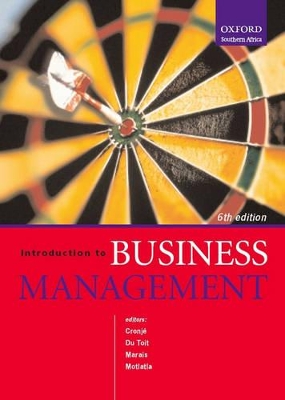 Book cover for Introduction to Business Management