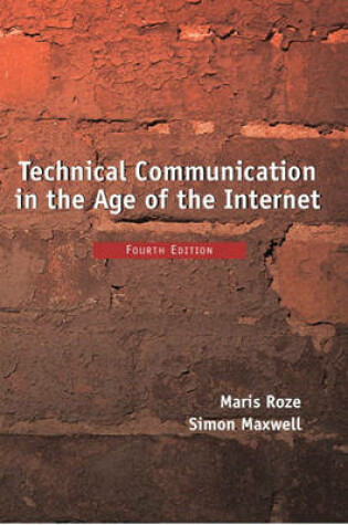 Cover of Technical Communication in the Age of the Internet