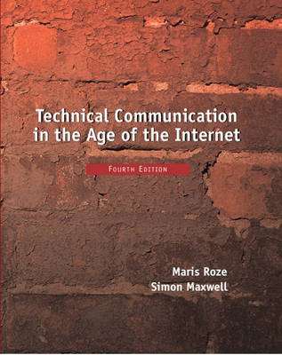 Book cover for Technical Communication in the Age of the Internet
