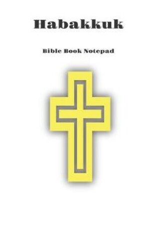 Cover of Bible Book Notepad Habakkuk