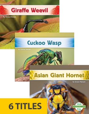 Book cover for Incredible Insects (Set of 6)