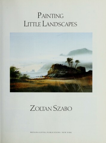 Book cover for Painting Little Landscapes