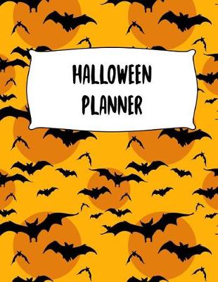 Book cover for Halloween Planner