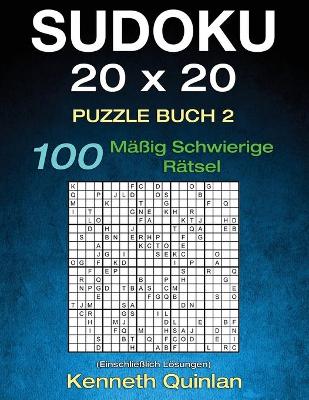 Book cover for Sudoku 20 x 20 Puzzle Buch 2