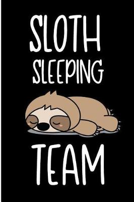 Book cover for Sloth Sleeping Team