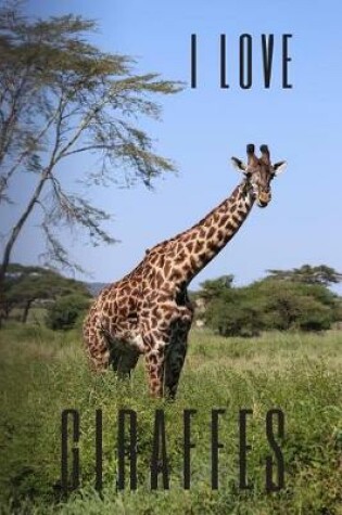 Cover of I Love Giraffes