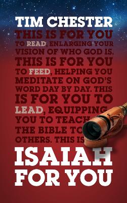 Book cover for Isaiah For You