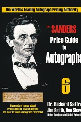 Cover of The Sanders Price Guide to Autographs