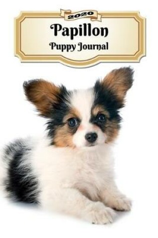 Cover of 2020 Papillon Puppy Journal