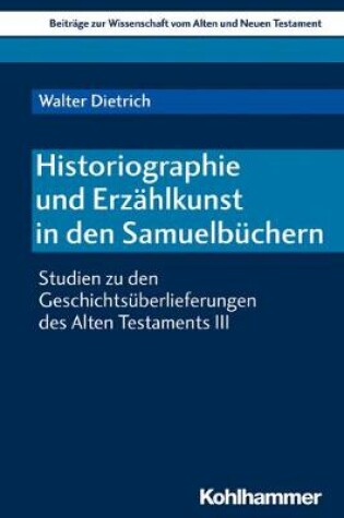 Cover of Historiographie Und Erzahlkunst in Den Samuelbuchern