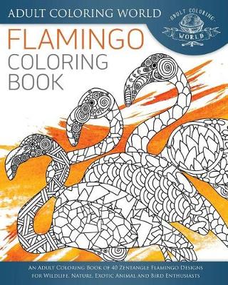 Cover of Flamingo Coloring Book