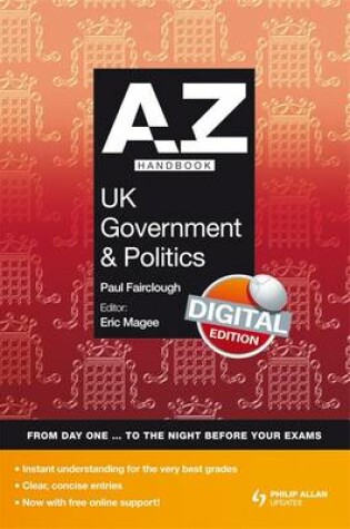 Cover of A-Z UK Government and Politics Handbook + Online