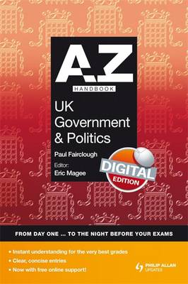 Book cover for A-Z UK Government and Politics Handbook + Online