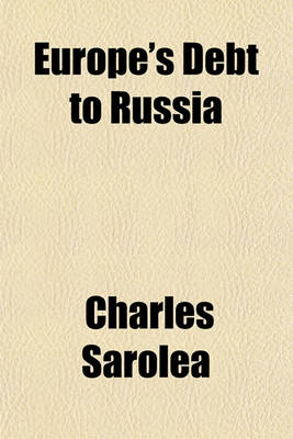 Book cover for Europe's Debt to Russia