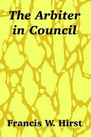 Cover of The Arbiter in Council