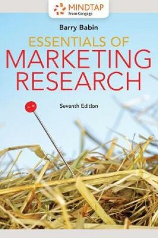 Cover of Mindtap Marketing, 1 Term (6 Months) Printed Access Card for Babin's Essentials of Marketing Research, 7th