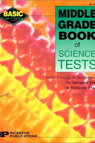 Cover of Middle Grade Book of Science Tests