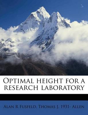 Book cover for Optimal Height for a Research Laboratory