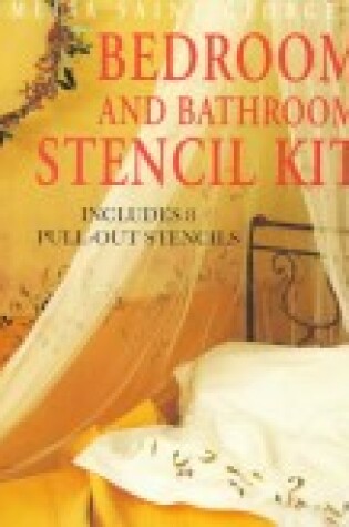 Cover of Amelia Saint George's Bedroom and Barhroom Stencil Kit : Includes 8 Pull-out