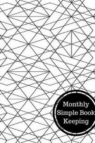 Cover of Monthly Simple Book Keeping