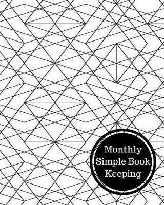 Book cover for Monthly Simple Book Keeping