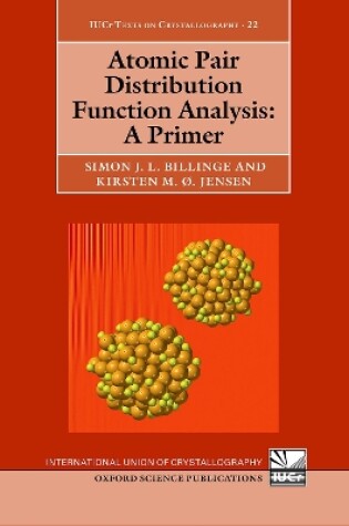 Cover of Atomic Pair Distribution Function Analysis
