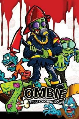 Cover of Zombie Adults coloring books