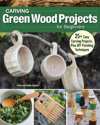 Book cover for Carving Green Wood Projects for Beginners