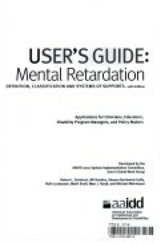 Cover of User's Guide