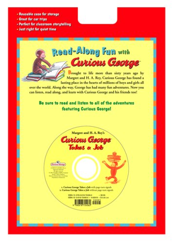 Cover of Curious George Takes a Job Book & CD