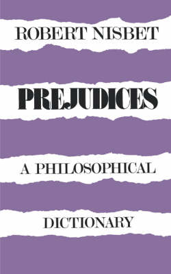 Book cover for Prejudices